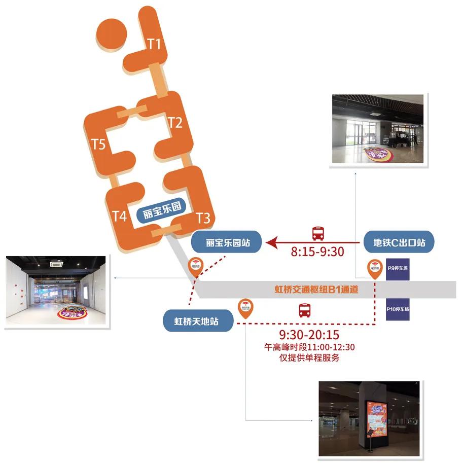 虹桥商务区地下大通道又一免费接驳车即将开通啦与虹桥枢纽无缝衔接