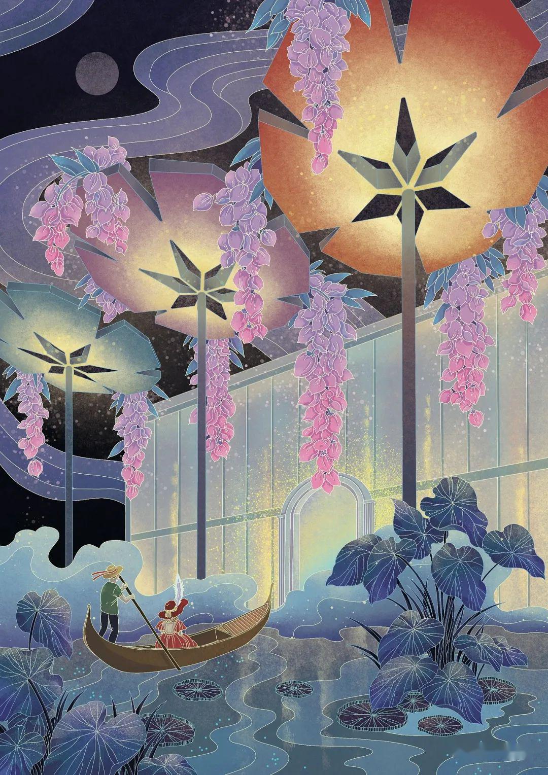 中国风插画简直美翻天