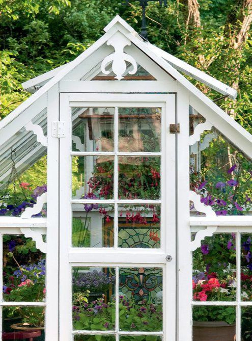 美国中产家庭搭建的玻璃花房为了满足爱人的愿望浪漫至极