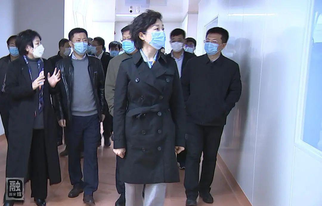 产业发展县长孙丽娜同志率队参观七项5000万元以上在建产业类项目