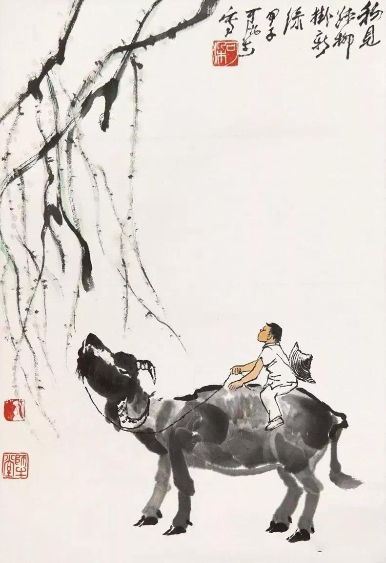 春天最牛的画春牛