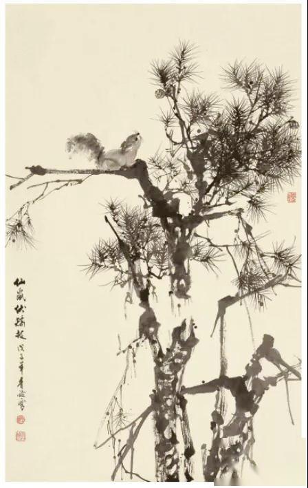 内容摘录自《美术爱好者之友范画临本:画松》,顾青蛟, 陈建国