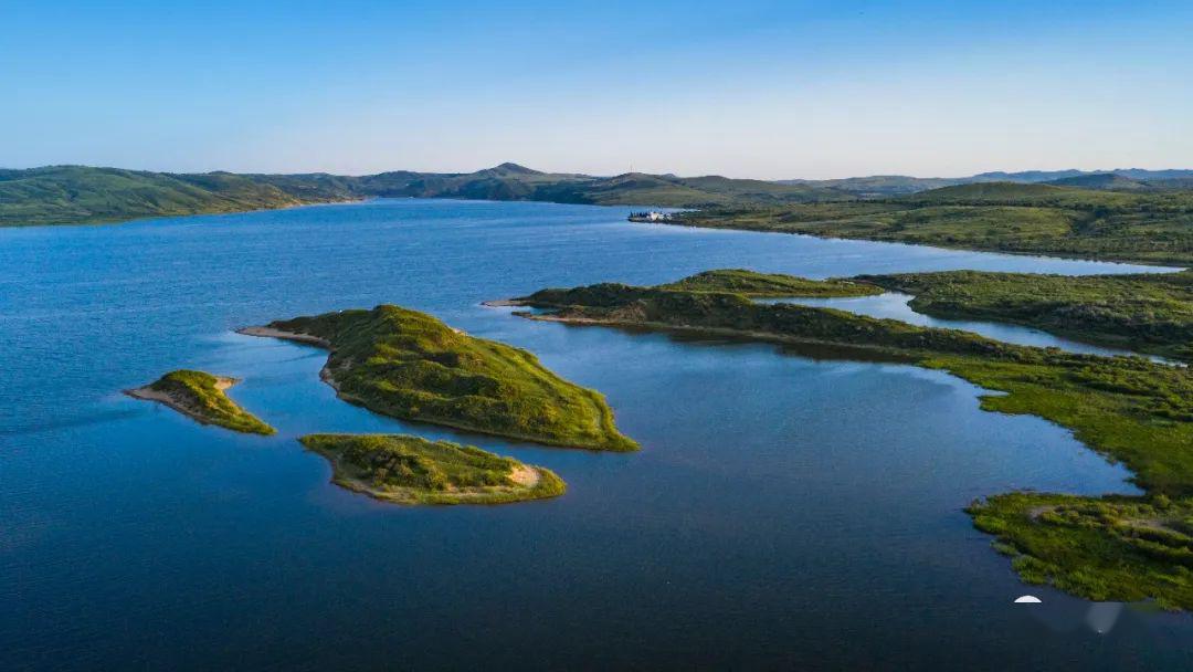 【多伦湖】美景如画,许你四季好风光_江水绿