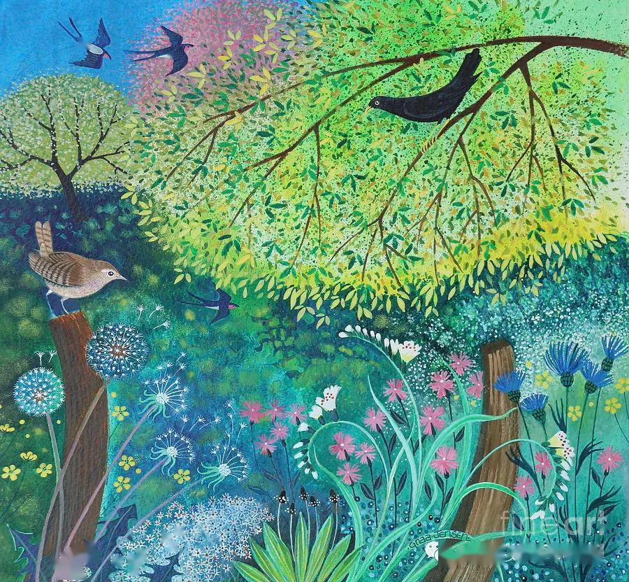 大众艺术网:充满活力和五彩缤纷的生活 —— 旅英丹麦女画家丽莎