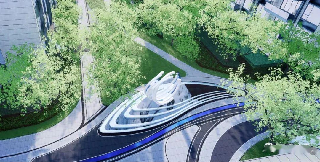 生态呼吸型社区未来科技感体验某顶级地产项目大区景观设计概念方案