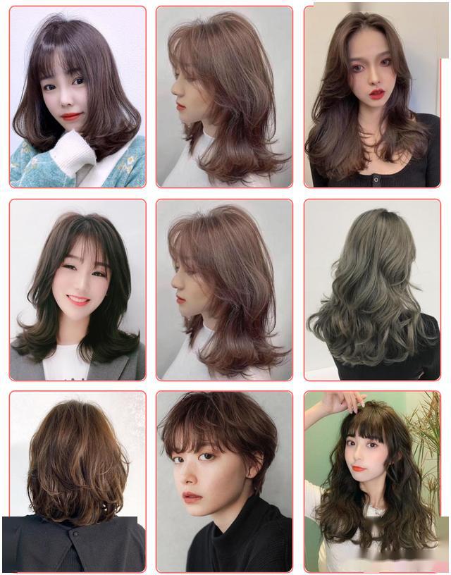 最具人气发型大合集想剪想烫想染全都有爱美别错过