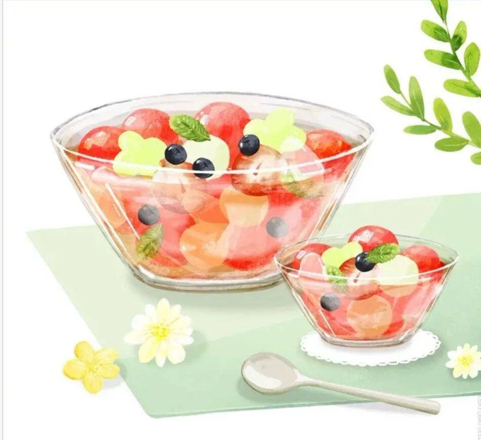 fruity mix甜甜的水果捞,从色彩还是营养以及口味各方面来讲都是超级