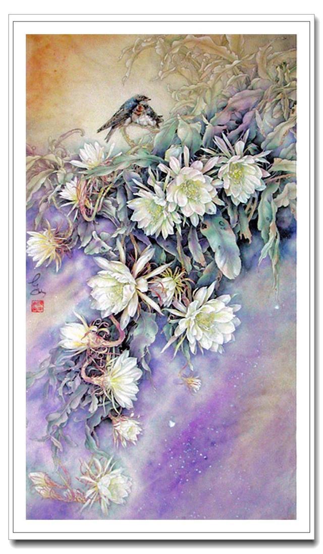 陈东山工笔画欣赏