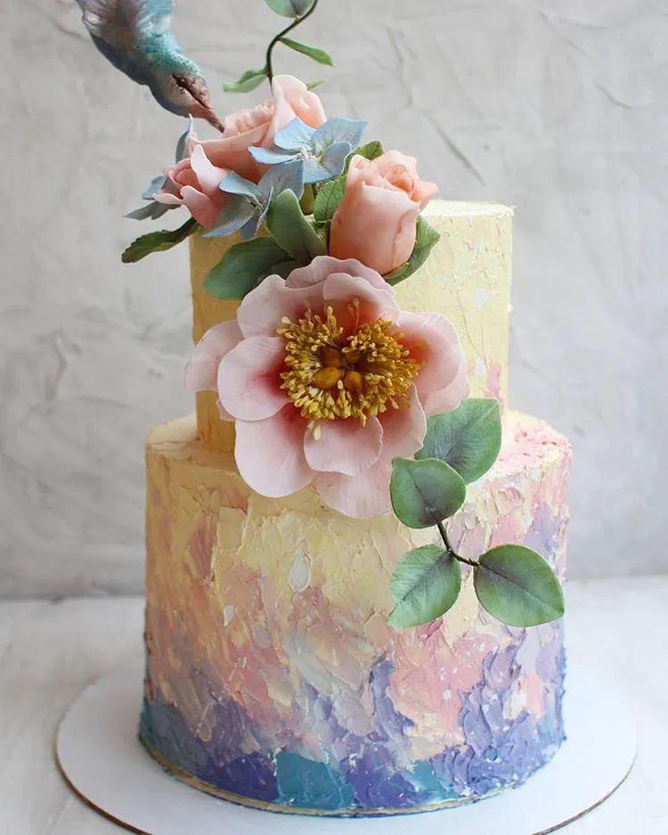 风靡ins自带艺术气息的俄罗斯婚礼蛋糕案例完全惊呆我了