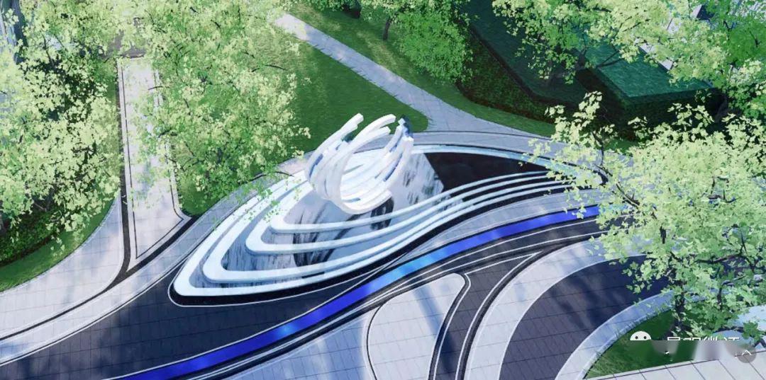 生态呼吸型社区未来科技感体验某顶级地产项目大区景观设计概念方案