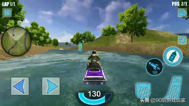 安卓单机游戏推荐水上摩托3d