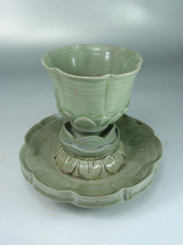 越州窑一抹越窑青色一泓清漪涟涟