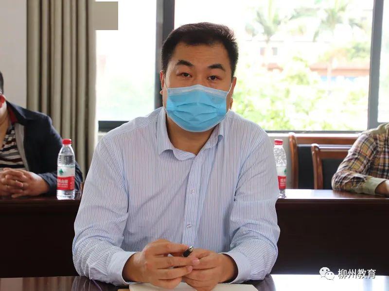 教育资讯潘旭阳到柳州高中开展2020年春季学期开学准备及疫情防控工作