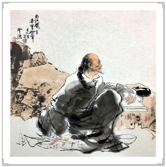 李云德水墨人物画