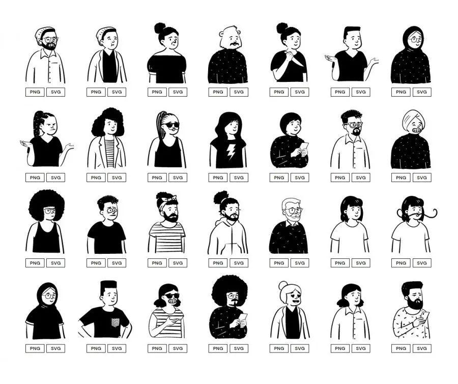 好消息设计师pablostanley开放近60万种插图免费商用请随意