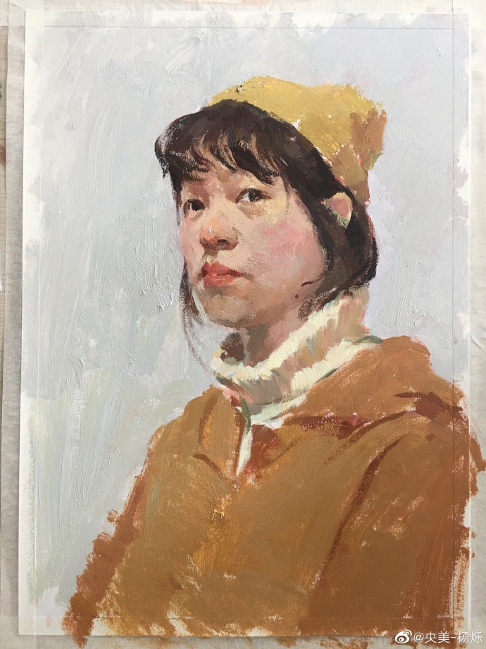 美院的必考彩头怎么画色彩头像步骤图一张收起来