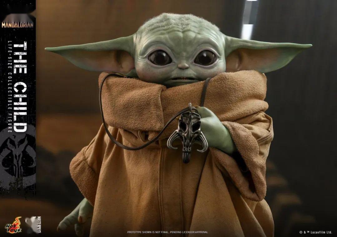 67新品预定hottoys11真人比例lms013星战剧集曼达洛人尤达宝宝the