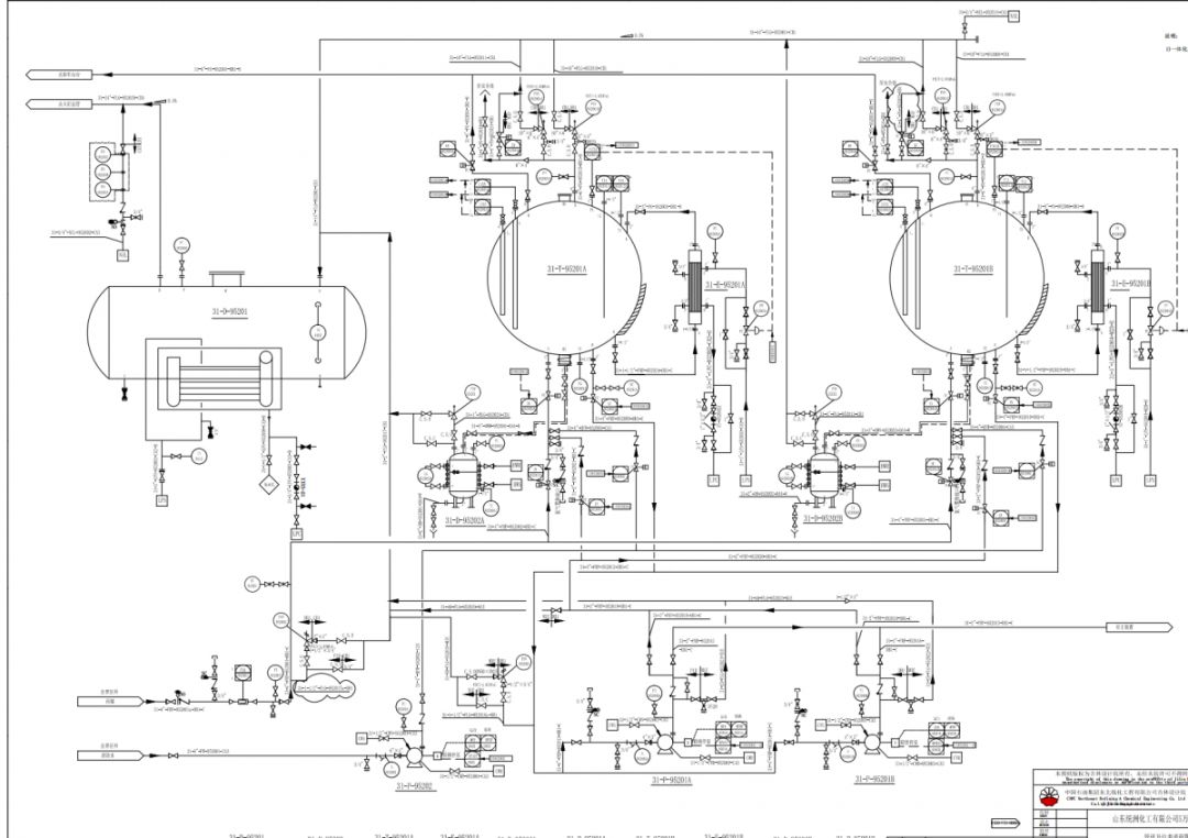 10套化工流程图布置图及设备图等