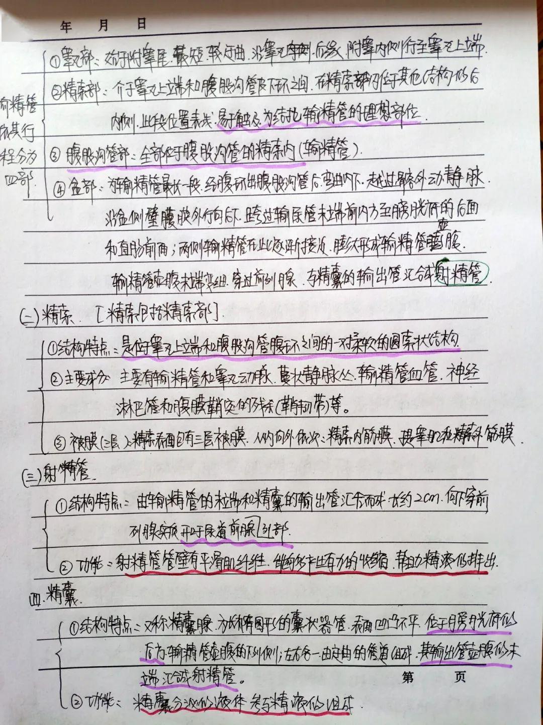 优秀笔记评选临床医学院