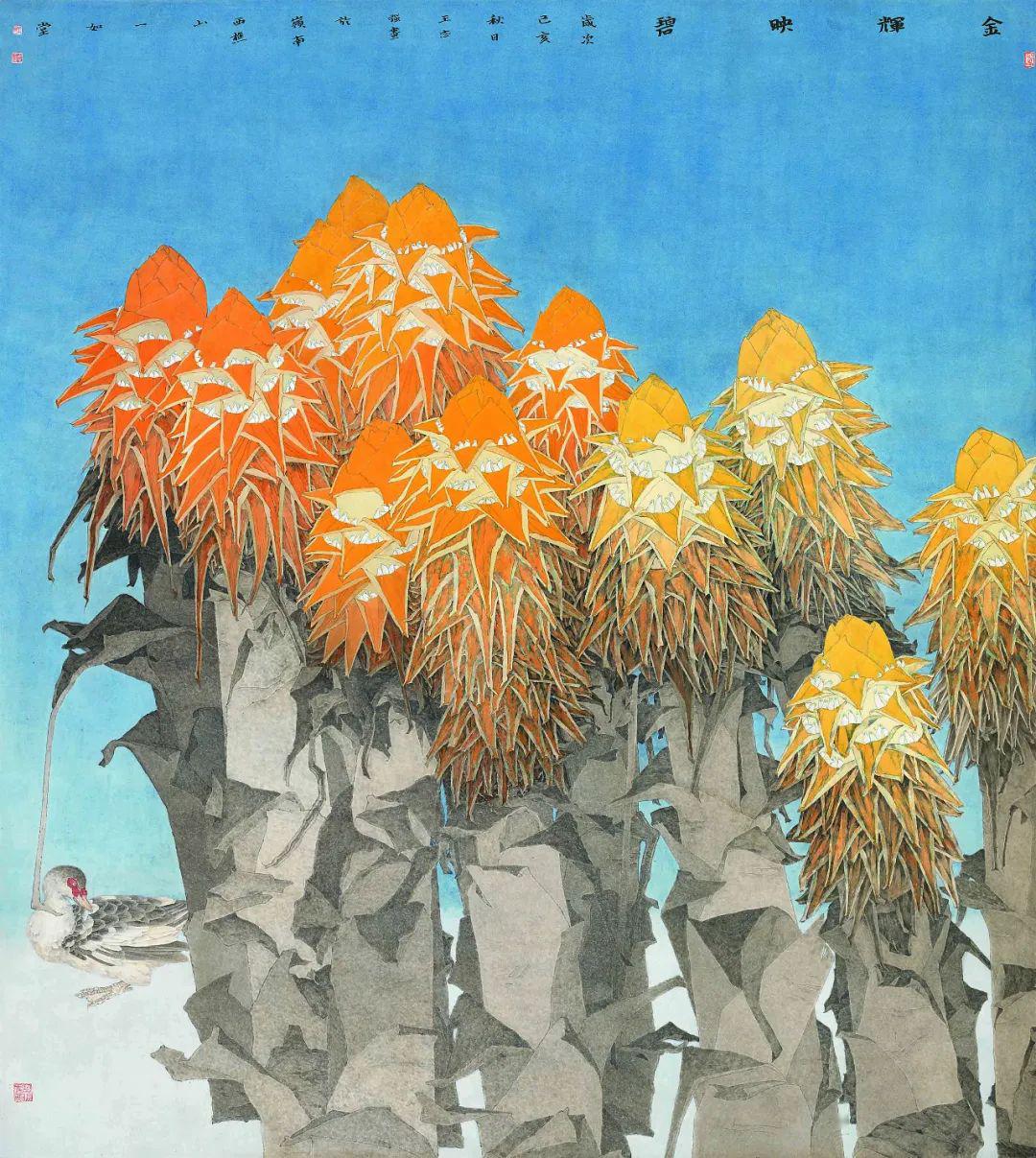 云观展时代丹青全国第三届现代工笔画作品展