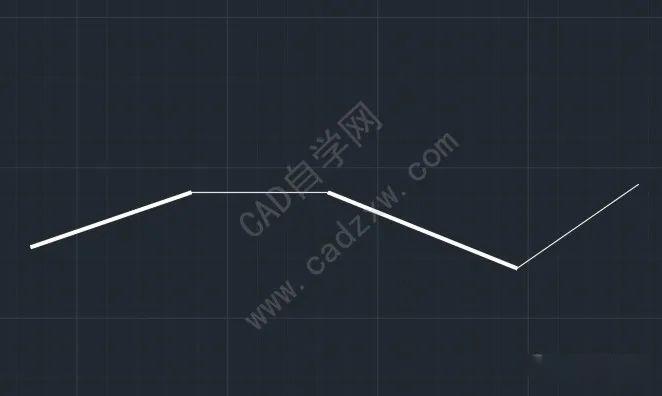 cad图纸线宽不统一怎么改一样
