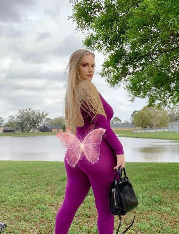 原创140斤巴西大码模特,颜值逆天,身材凹凸有致酷似真人芭比