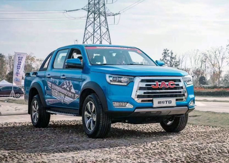 国产皮卡集体开挂又一霸气大皮卡要来了江淮t9实车首度曝光