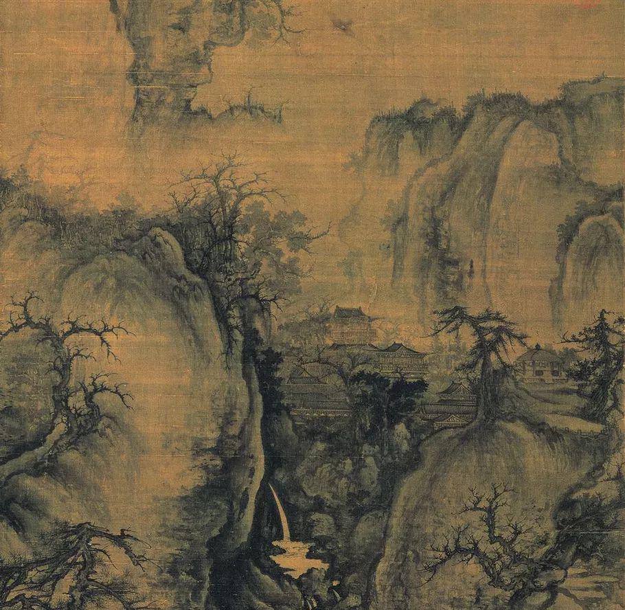 《早春图》的画幅左侧有画家自题"早春,壬子(1072)郭熙笔",顾名思义