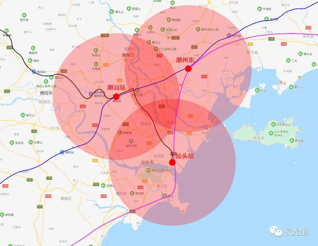 潮州至廣州一個半小時潮州東站建設對潮州影響將超出想象