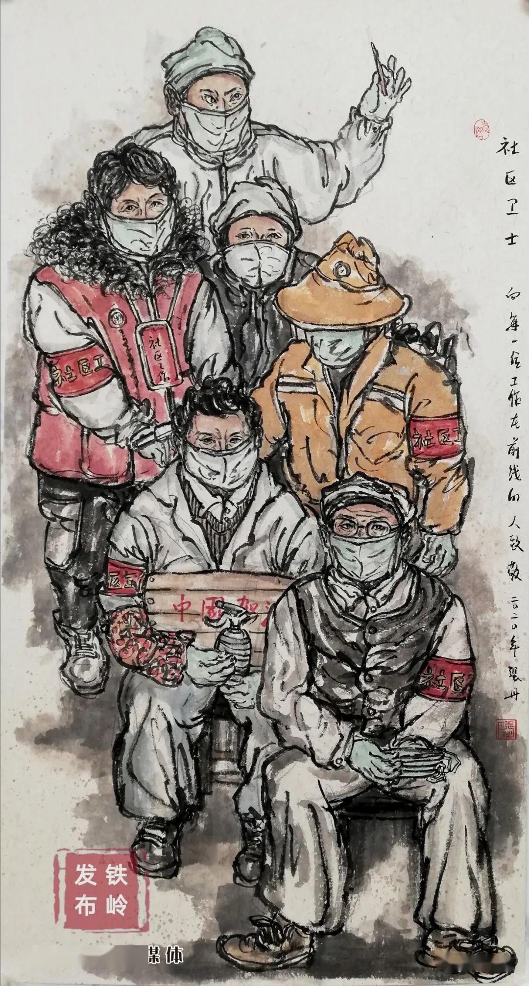 作为一名青年画家,我想通过自己的微薄之力去弘扬他们,描绘他们,所以