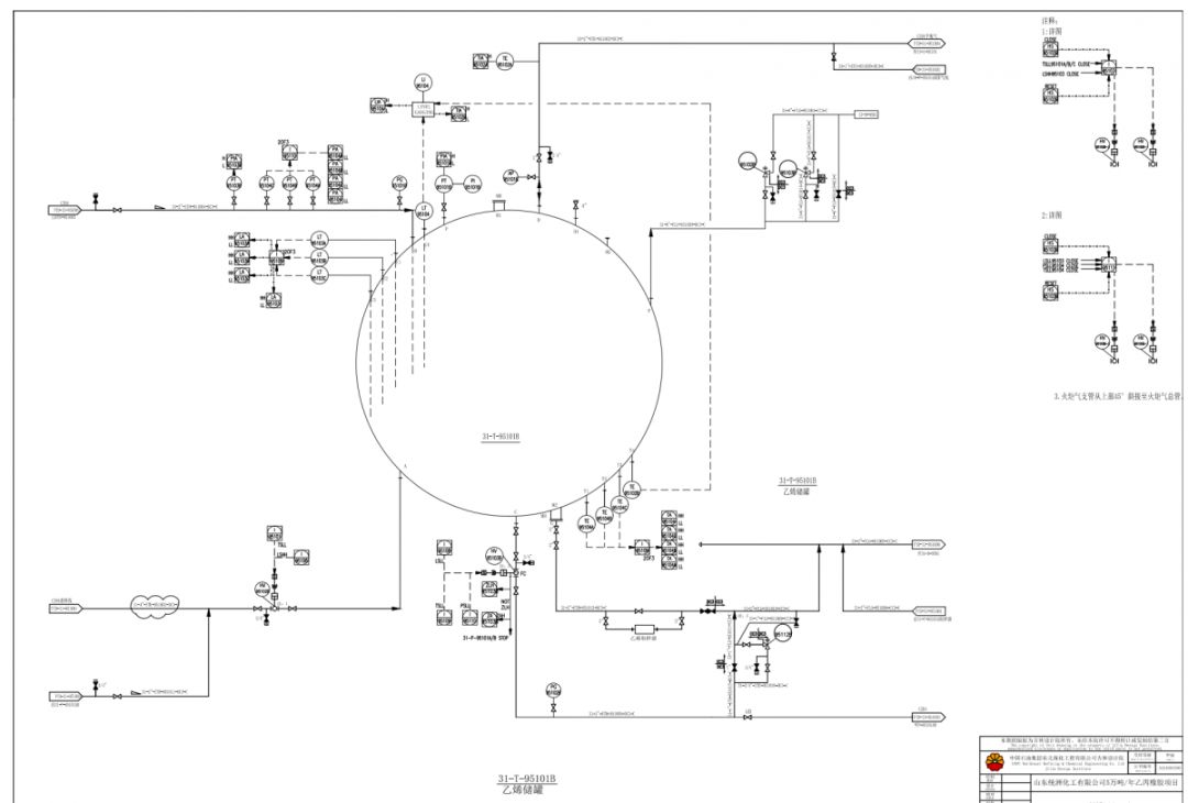 10套化工流程图布置图及设备图等