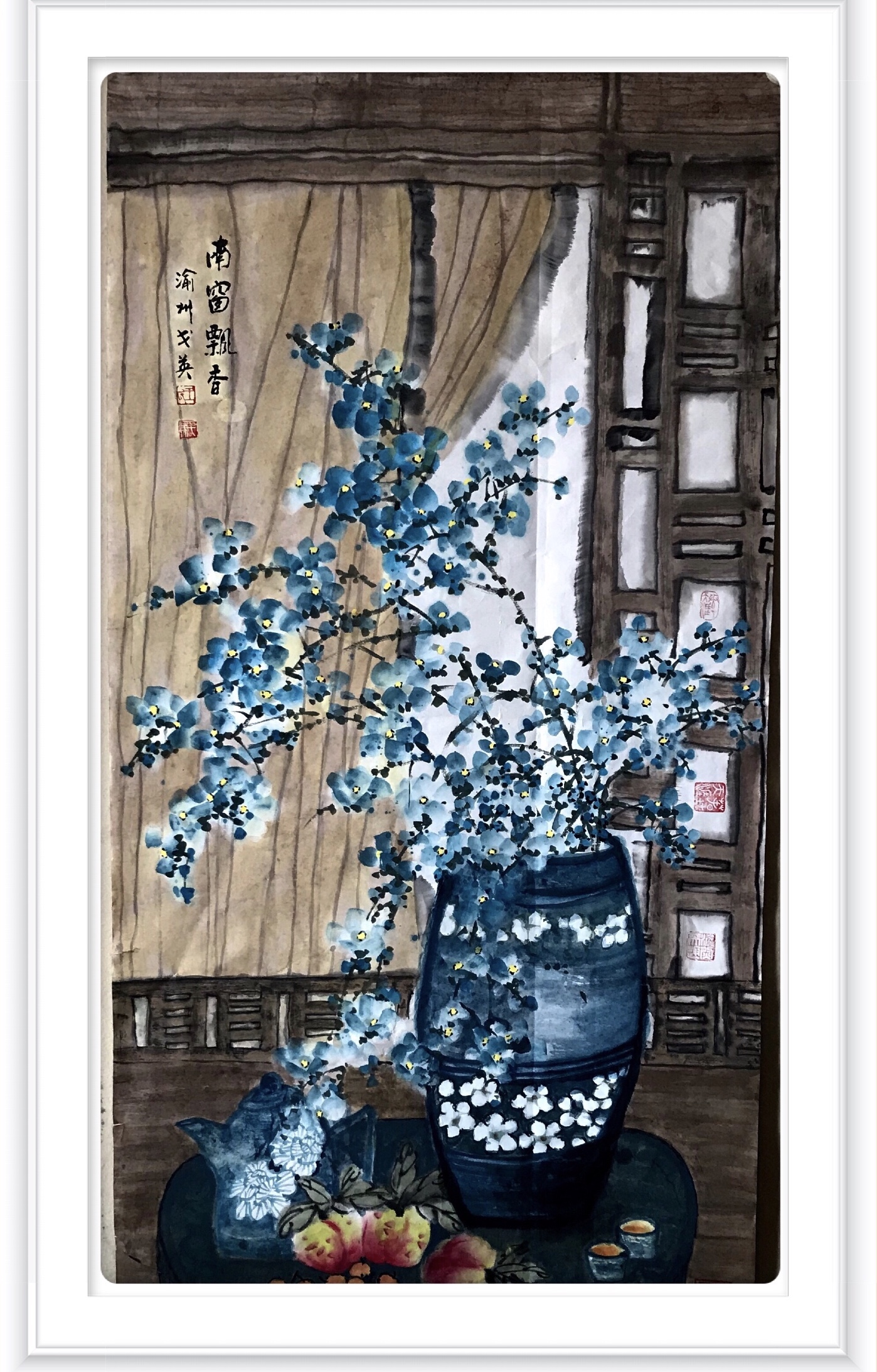 王戈英花鸟画欣赏