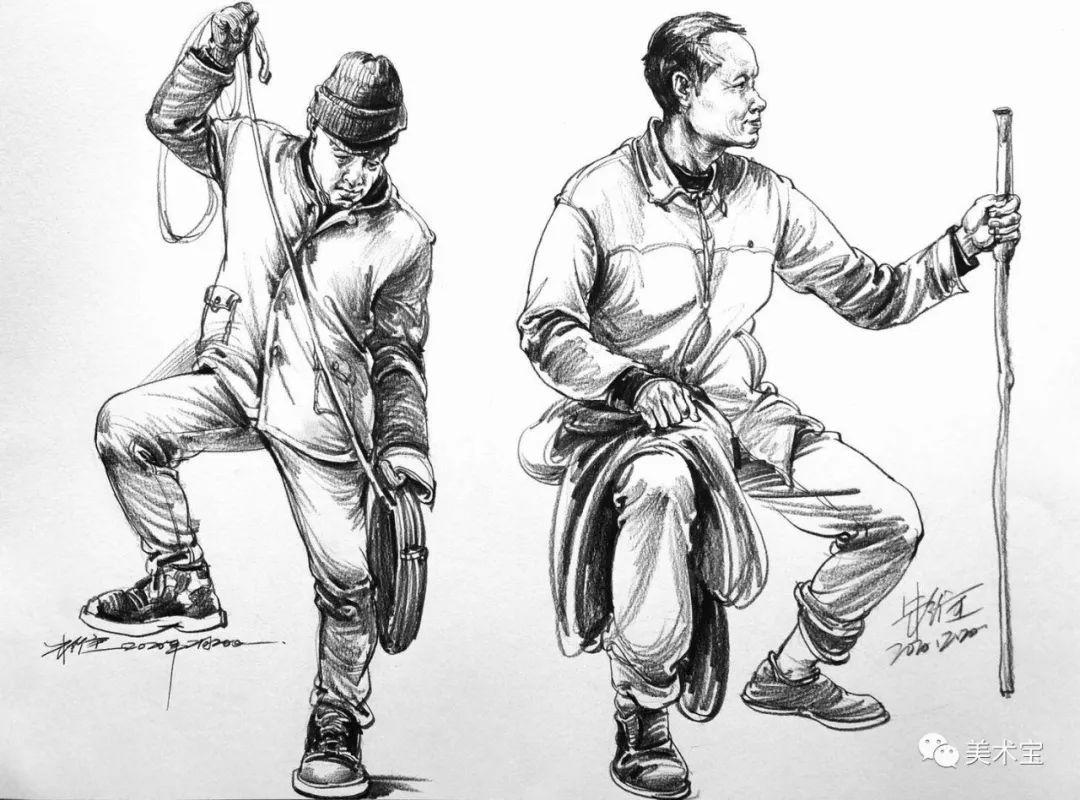 美术宝超级名师朱维——从动画专业到速写专长,他的作品中到底蕴含了