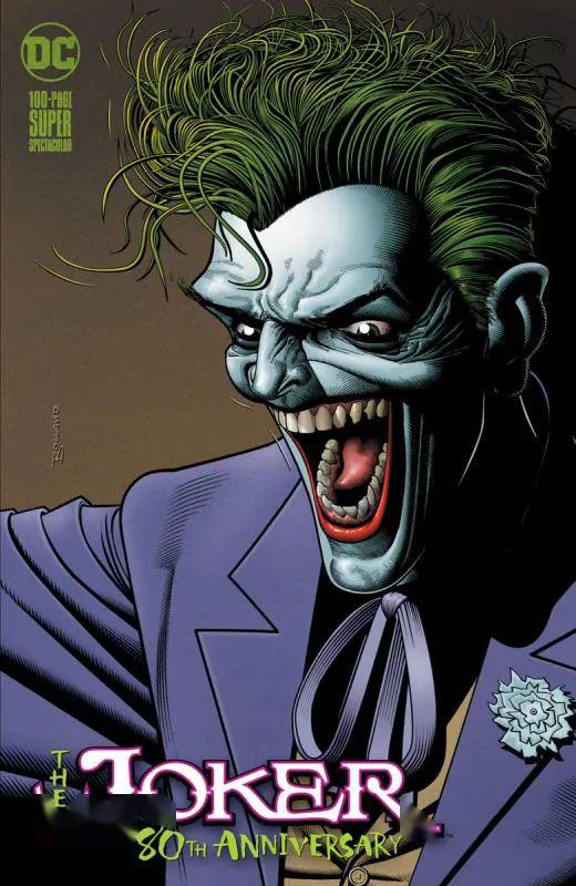 漫画帅炸小丑80周年特刊再放变体封面哈莉笑点争宠