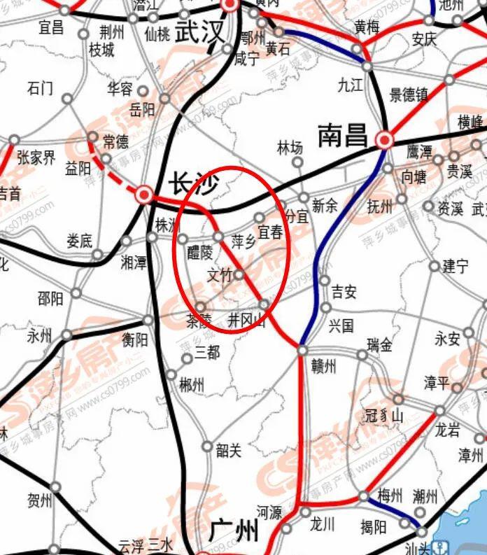 重磅定了吗长赣高铁难道已经确定并站萍乡北站了吗