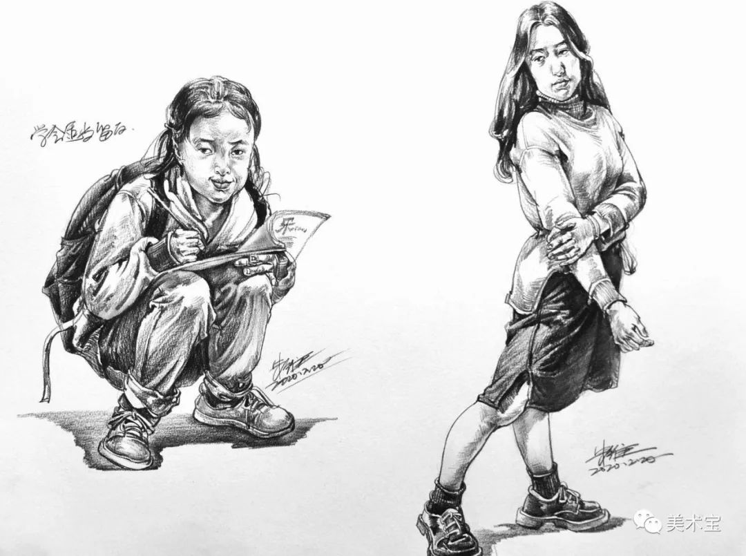 美术宝超级名师朱维——从动画专业到速写专长,他的作品中到底蕴含了