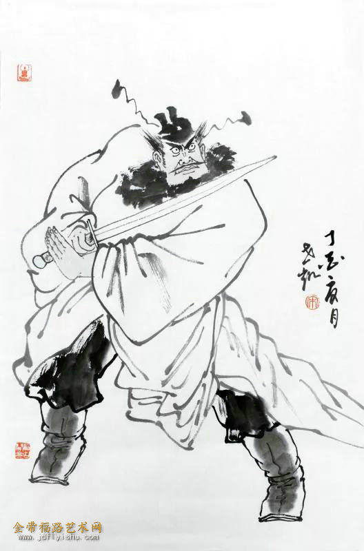 【国画欣赏推荐】宋世凯-钟馗组图