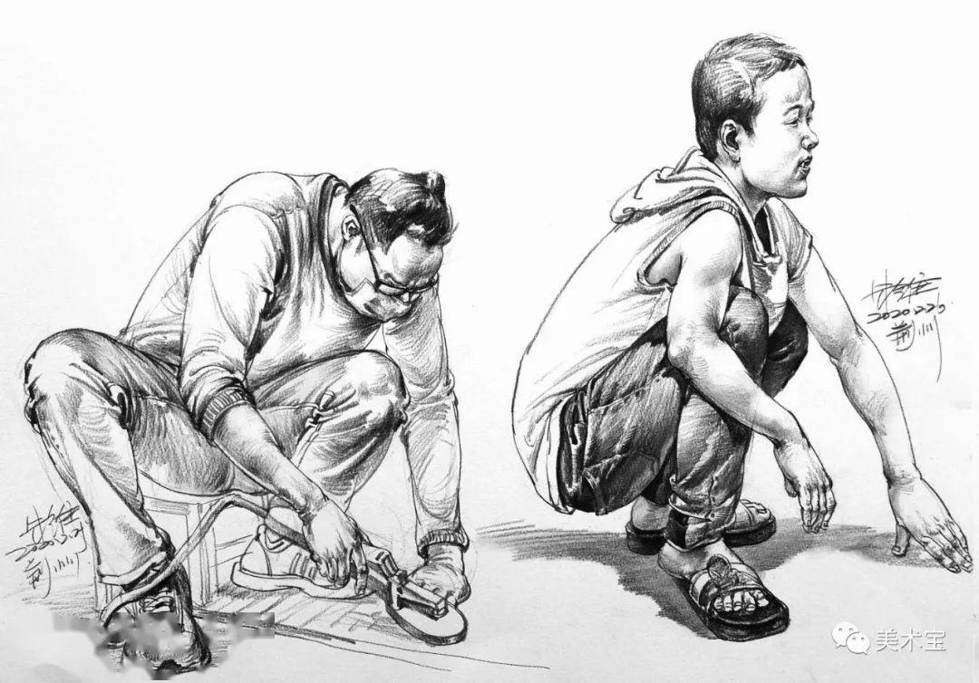 美术宝超级名师朱维——从动画专业到速写专长,他的作品中到底蕴含了