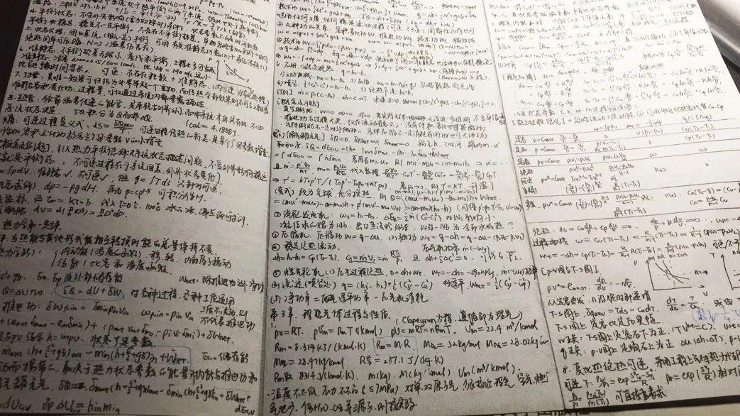 清华学子这样记笔记!