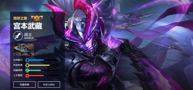 王者荣耀:剑圣--宫本武藏背景故事