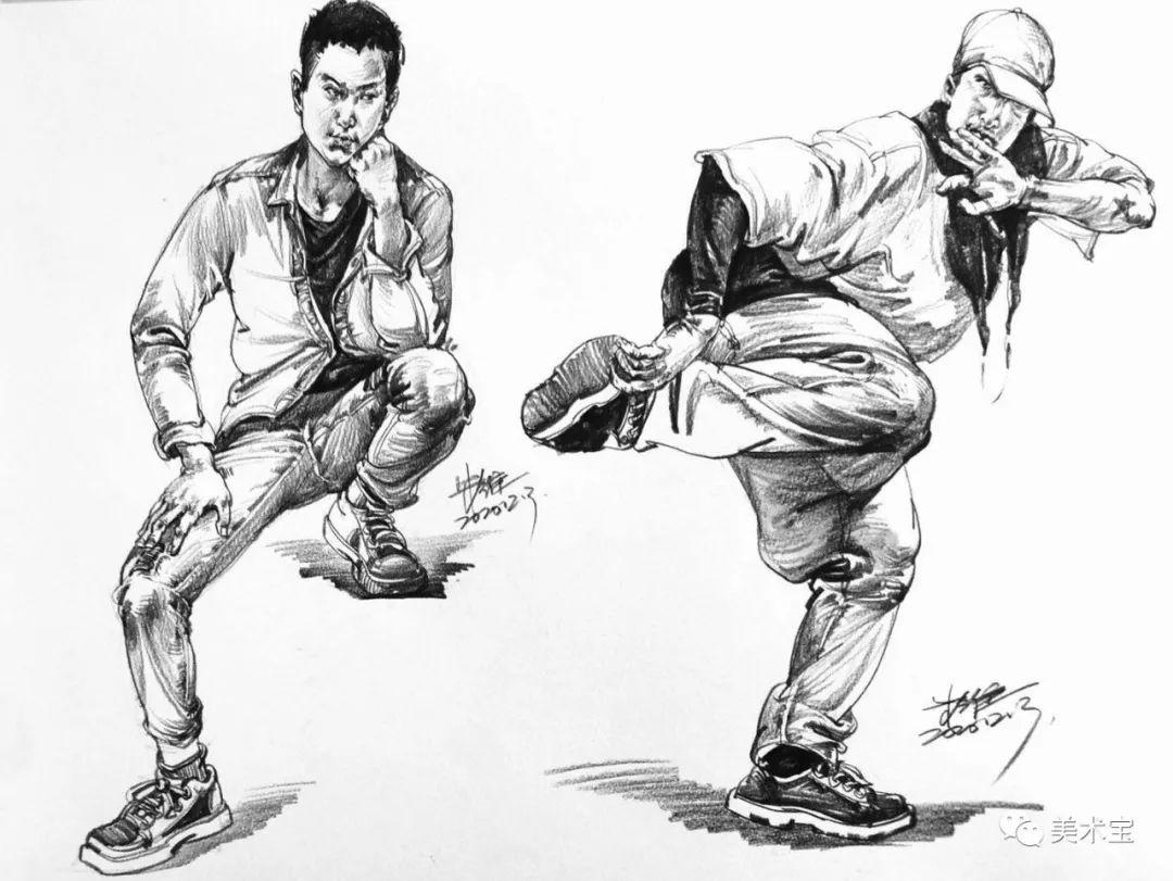美术宝超级名师朱维——从动画专业到速写专长,他的作品中到底蕴含了