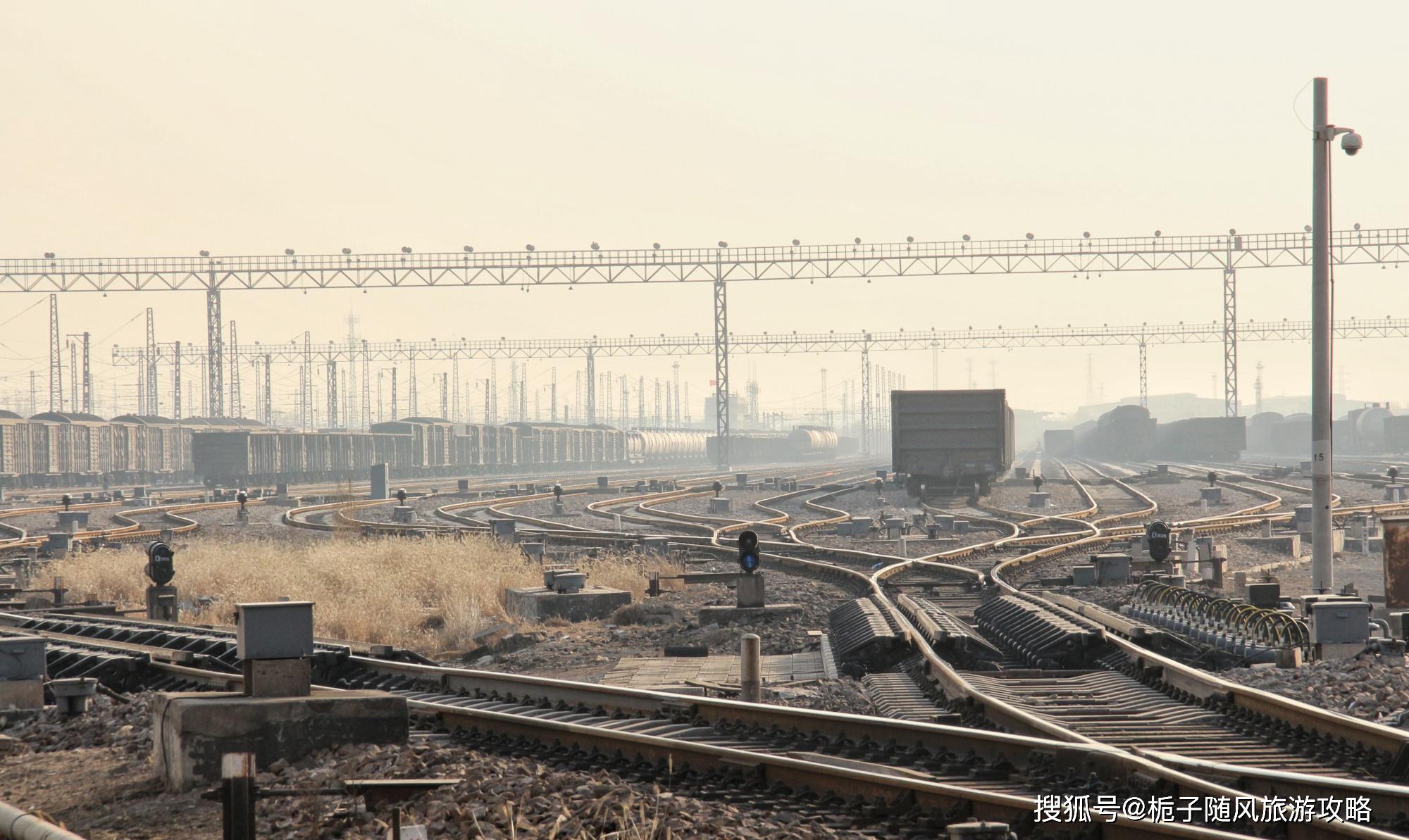 石家莊市重要的的貨運火車站——石家莊南站_鐵路