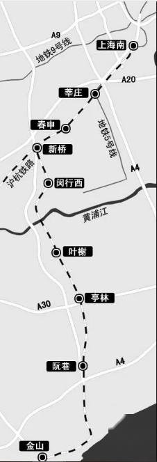 金山铁路地图图片