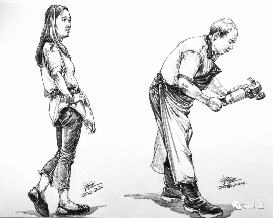 美术宝超级名师朱维——从动画专业到速写专长,他的作品中到底蕴含了