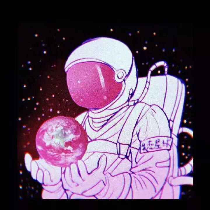 星球头像女宇宙图片