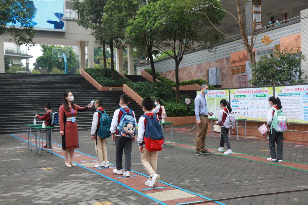 珠海这些中小学为开学做足准备…_香洲区