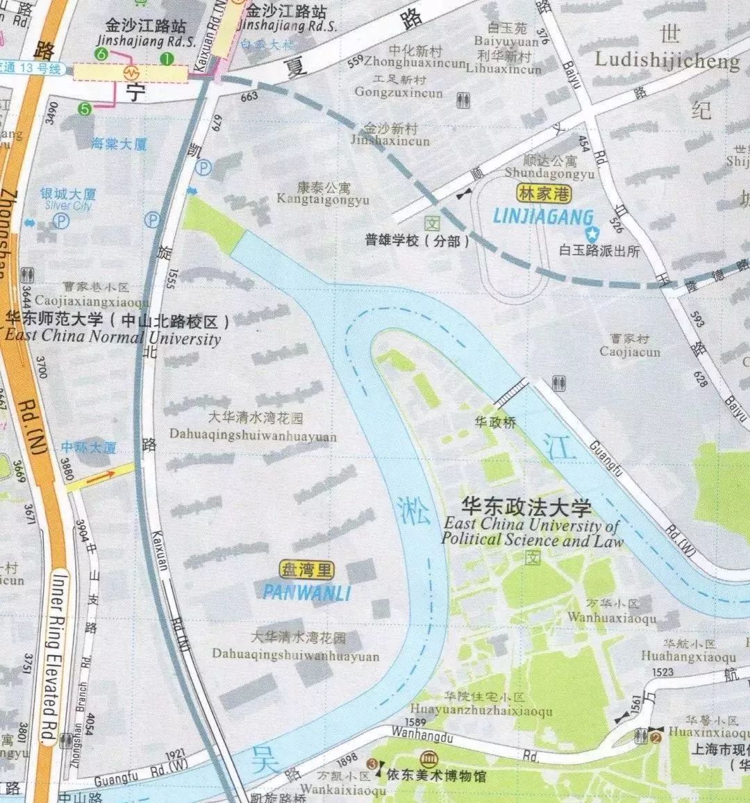 普陀区的苏州河段历史的印记
