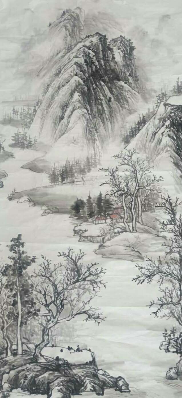 崮乡文苑244书画作品十幅刘欣