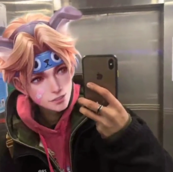 当英雄遇到"街头霸王"后,老虎颜值a到爆,看到莫邪后给跪了