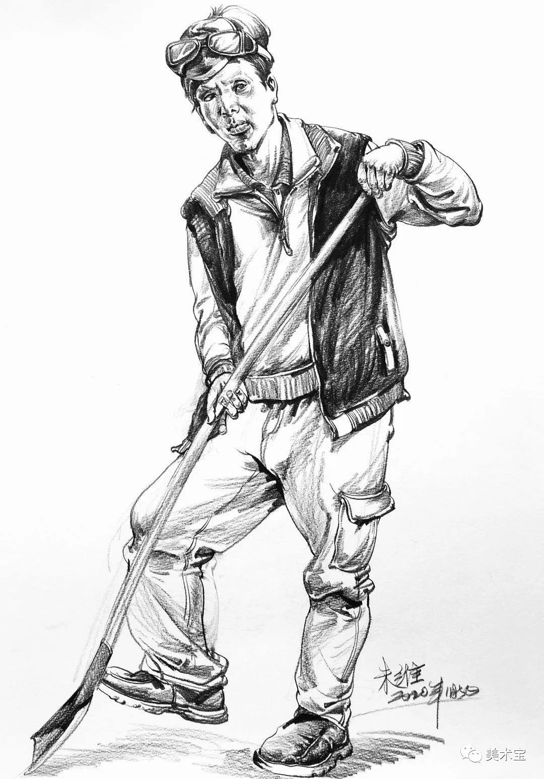 美术宝超级名师朱维——从动画专业到速写专长,他的作品中到底蕴含了